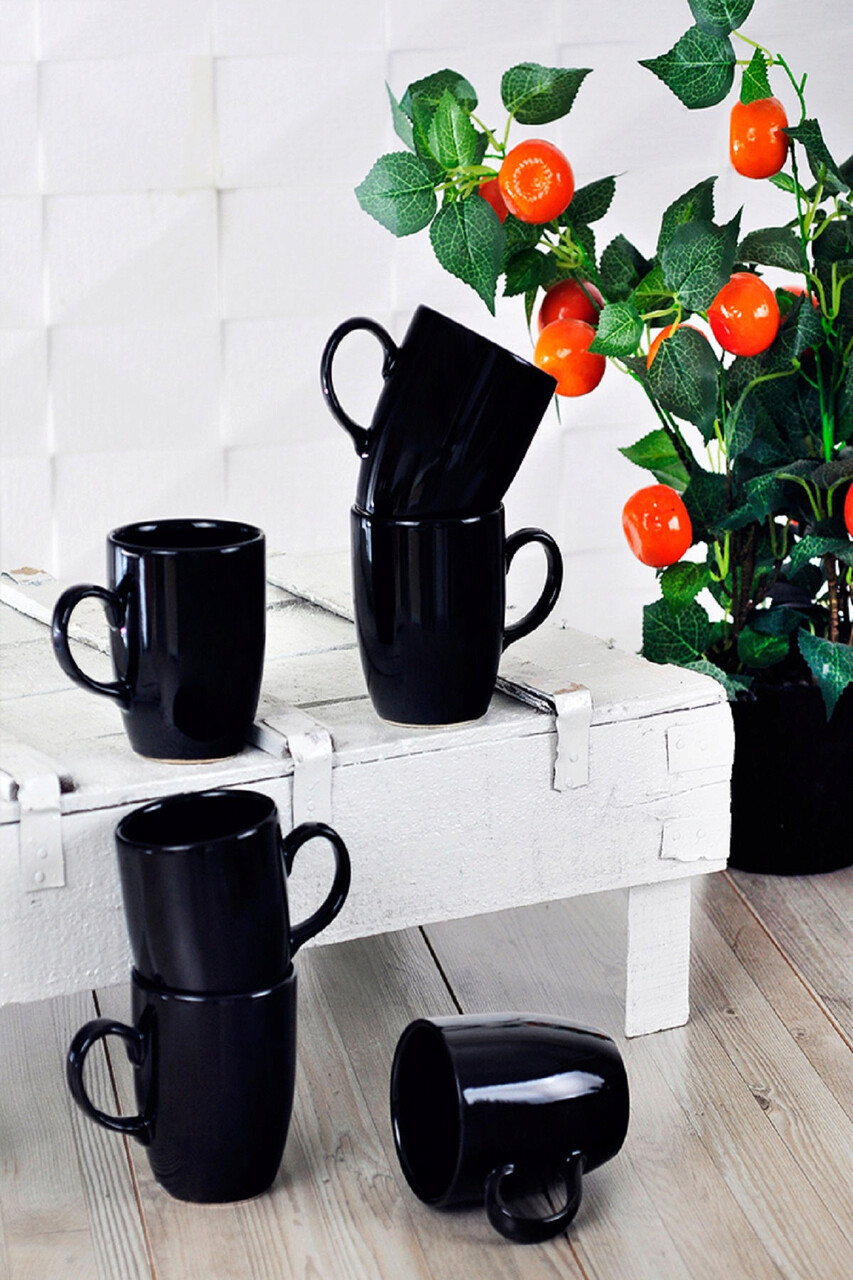 Set cani, Hermia, 275KRM1429, Antibacterian, Negru - imagine 7